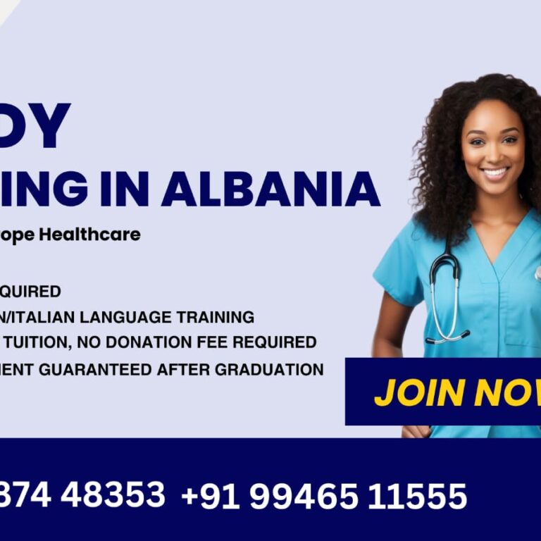 study nursing in albania