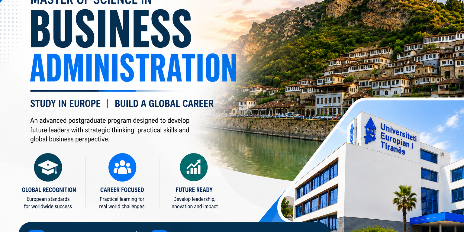 Study Master of Science in Business Administration in Europe