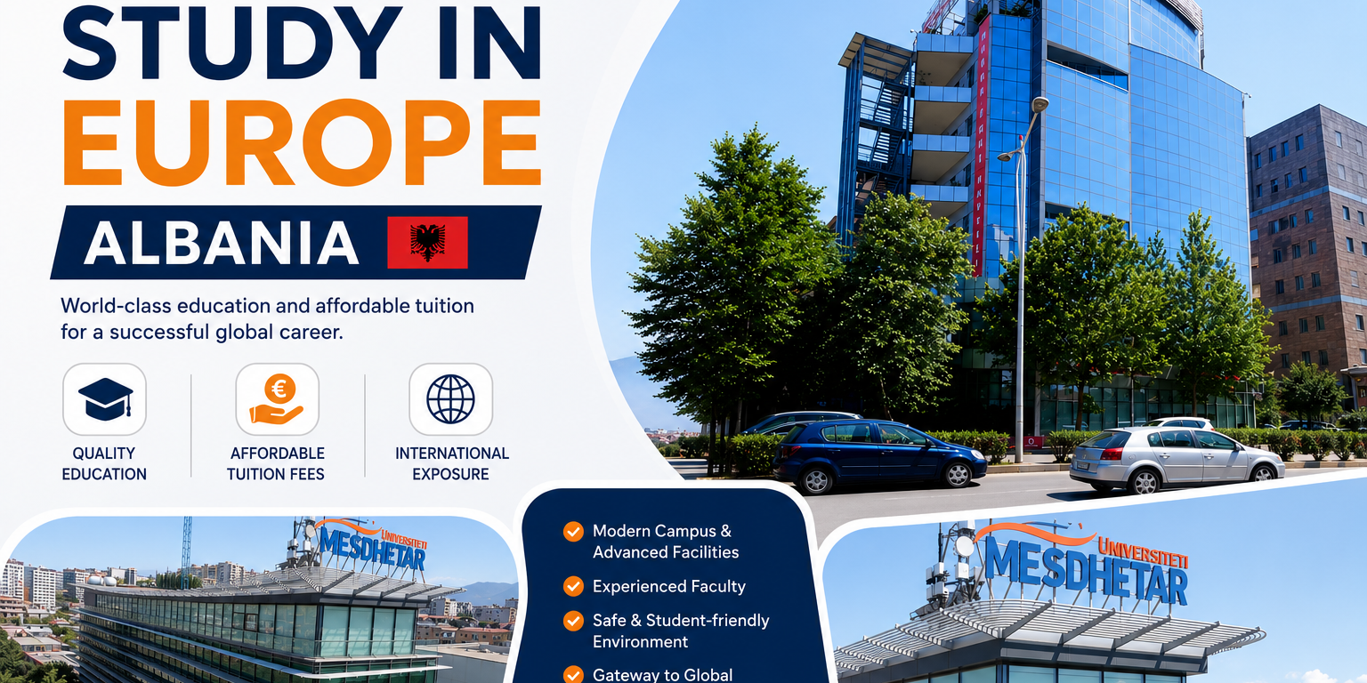 STUDY BACHELOR'S IN BUSINESS ADMINISTRATION IN EUROPE (ALBANIA)