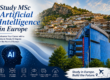 Study MSc Artificial Intelligence in Europe