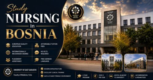 Study Nursing in Bosnia at the University of East Sarajevo
