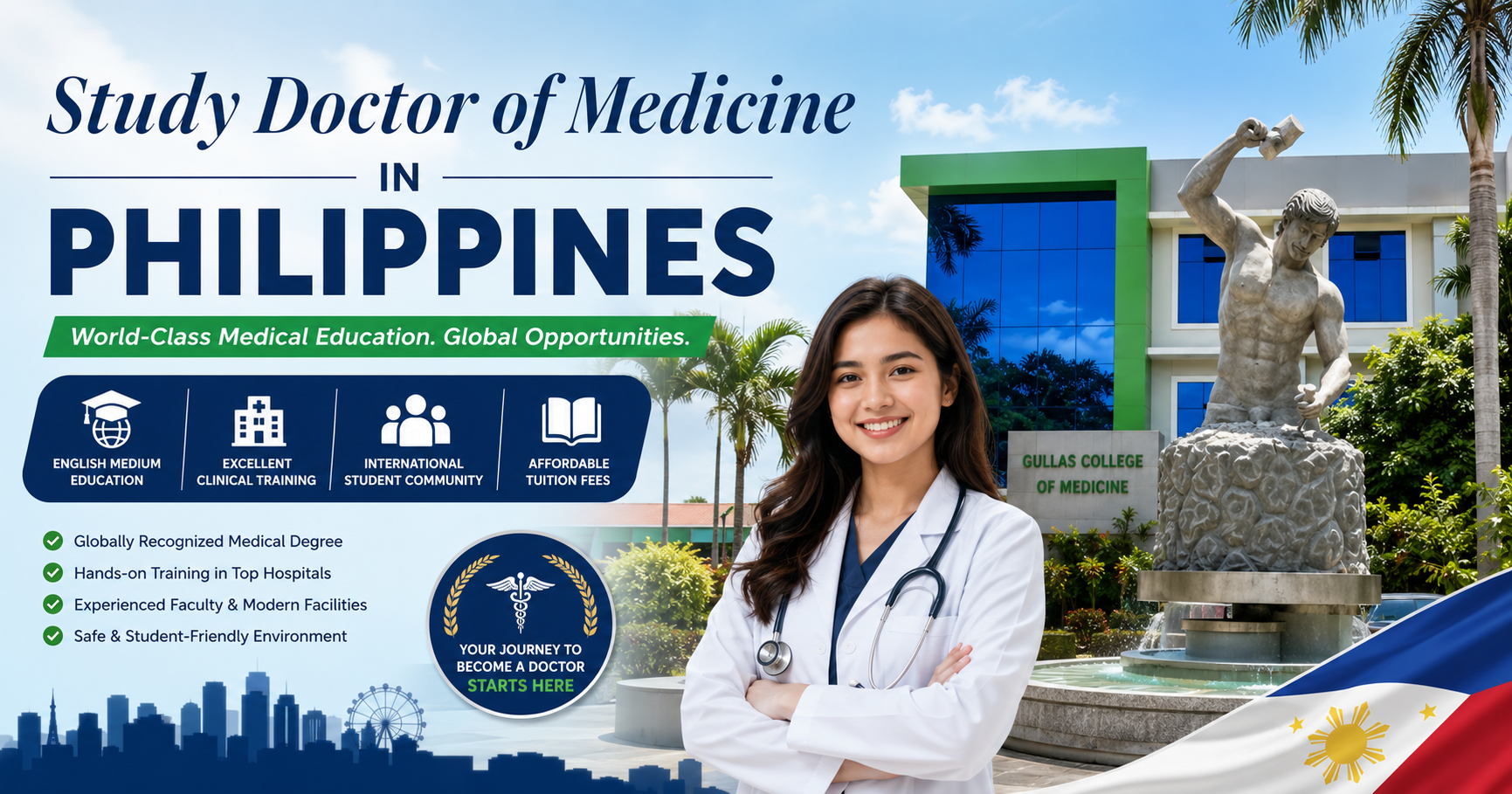 Study Doctor of Medicine in the Philippines